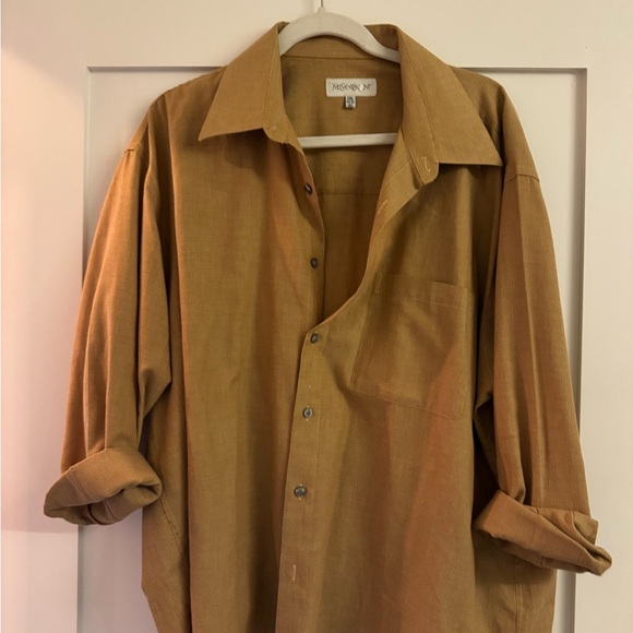 Yves Saint Laurent Tops - Vintage YSL Button-Up Shirt